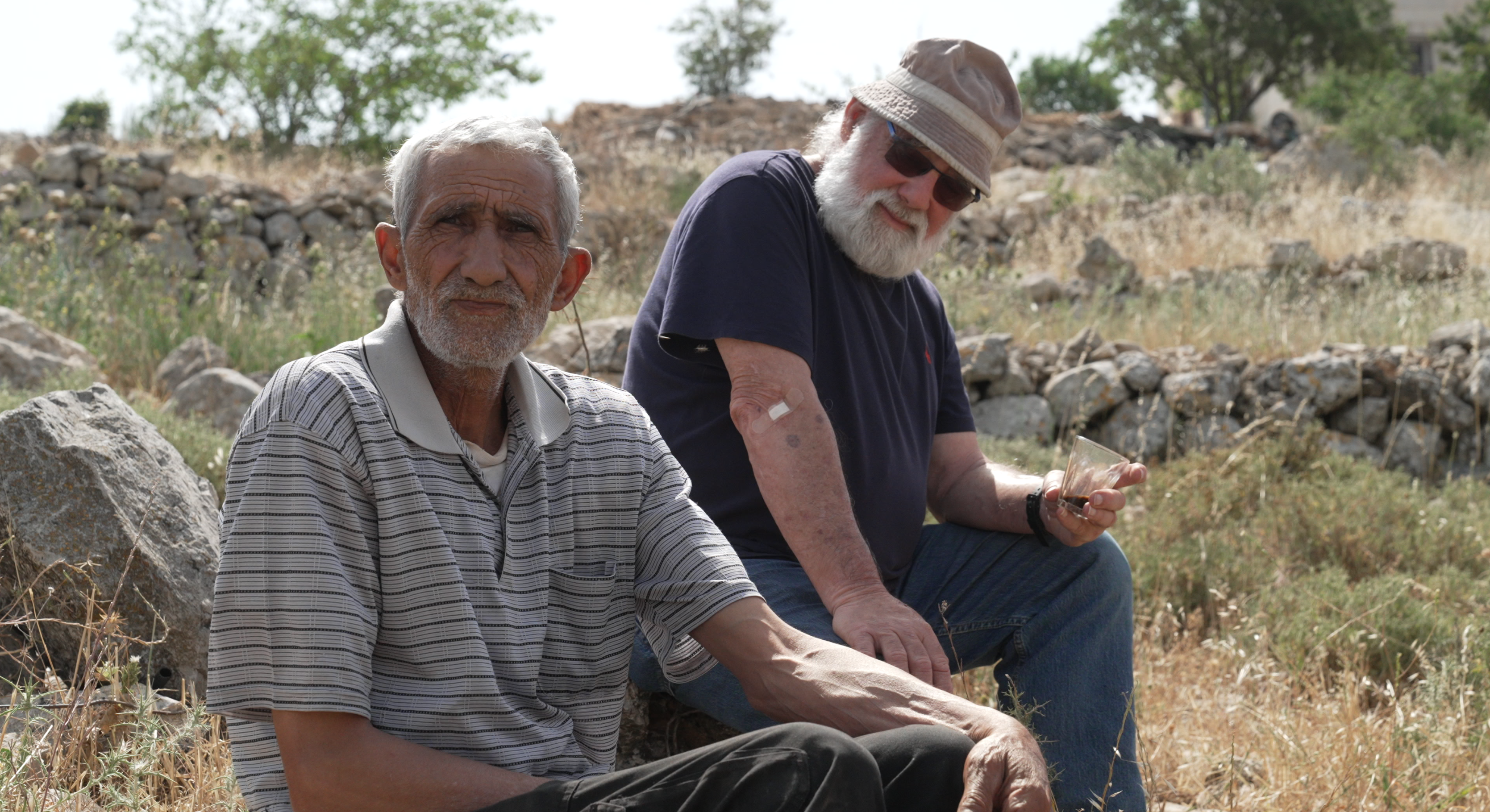 Atta and Jeff in the field